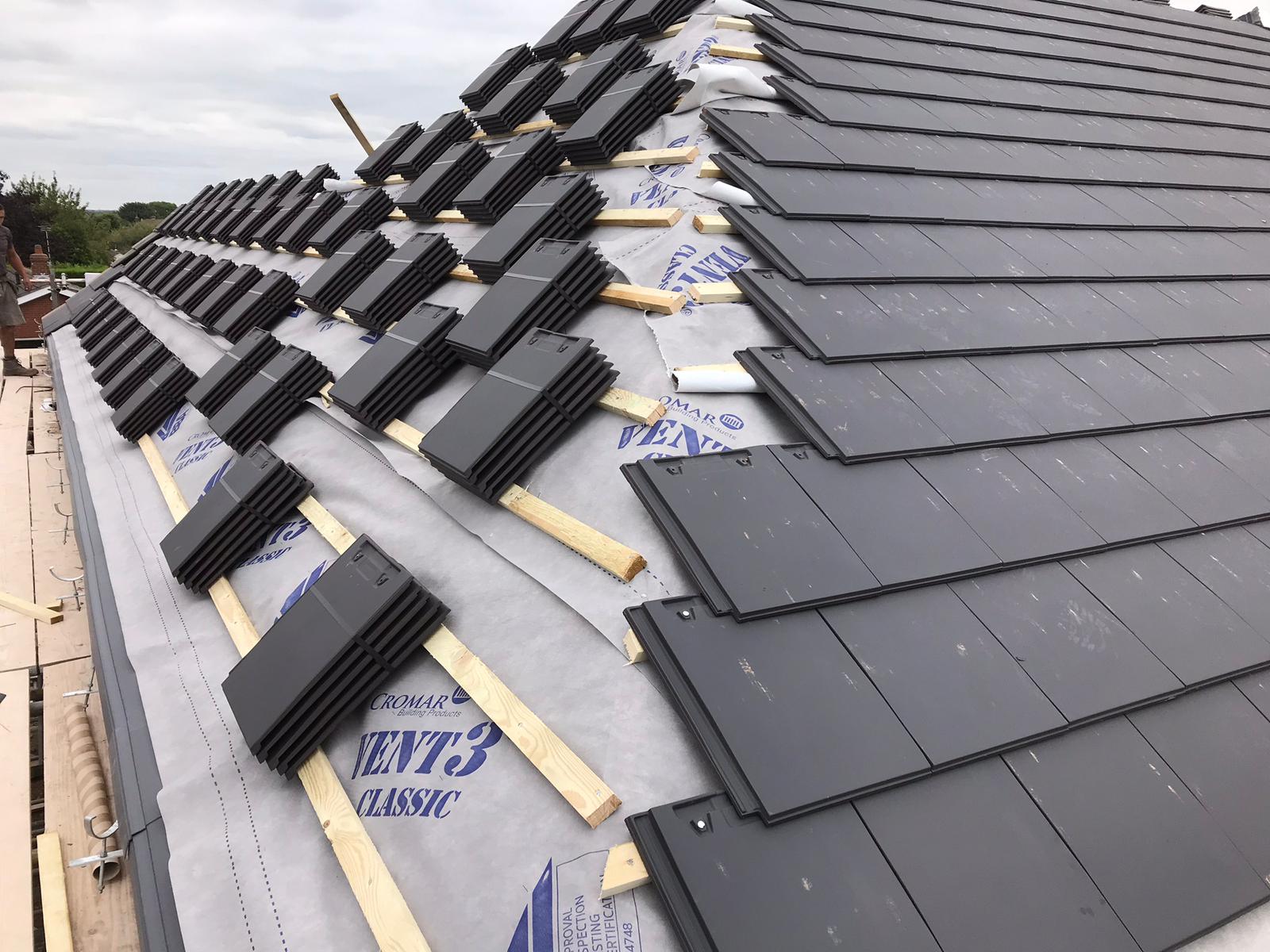 new slate roof